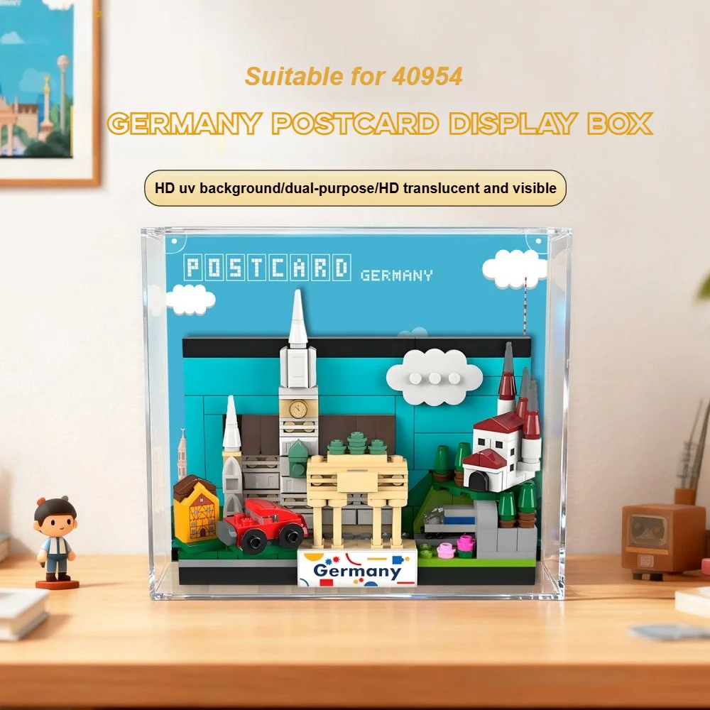 Acrylic Dustproof Display Box for lego Creator 3D Postcard Model Display Case Storage Box Organizer(Lego Set not Included)
Acrylic Dustproof Display Box for lego Creator 3D Postcard Model Display Case Storage Box Organizer(Lego Set not Included)