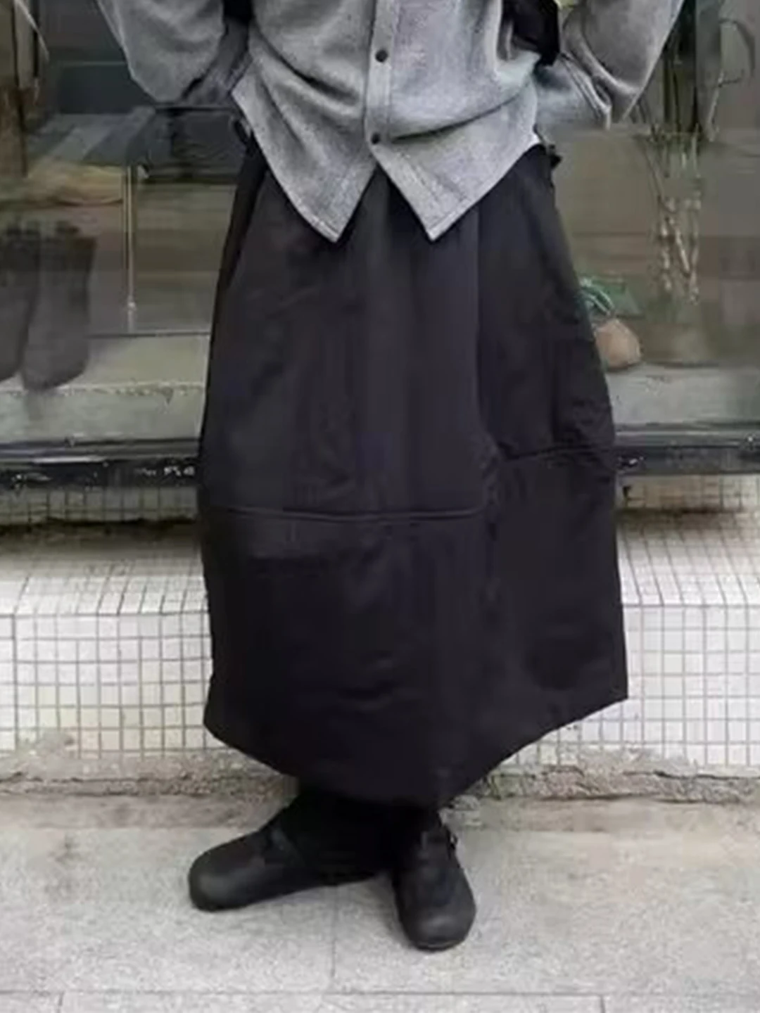 High Waist A-Line Midi Skirt Black Puff Pleat Commute Women's plus Size Half Body Skirt Elegant Slimming Casual Winter Long S...
High Waist A-Line Midi Skirt Black Puff Pleat Commute Women's plus Size Half Body Skirt Elegant Slimming Casual Winter Long S...