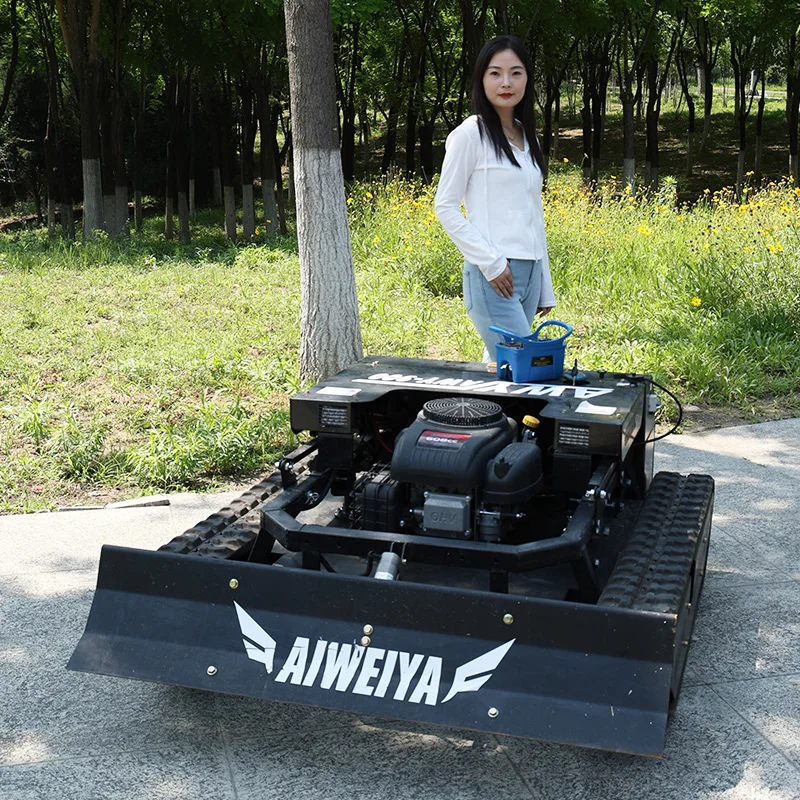 Customized Narrow Track Remote lawn Mower for Grass Care Around Slope Drainage Ditches Grass Cutting Function
Customized Narrow Track Remote lawn Mower for Grass Care Around Slope Drainage Ditches Grass Cutting Function