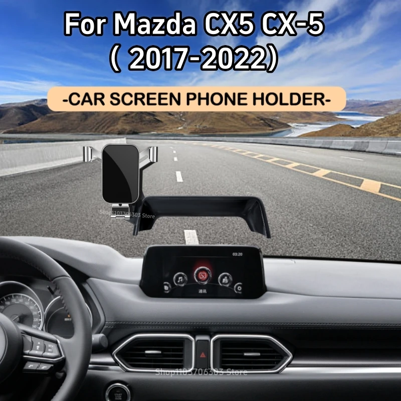 Car Screen Phone Holder For Mazda CX5 CX-5 2017-2022 Air Outlet Gravity Sensor Mobile Phone Holder GPS Bracket Car Accessories
Car Screen Phone Holder For Mazda CX5 CX-5 2017-2022 Air Outlet Gravity Sensor Mobile Phone Holder GPS Bracket Car Accessories