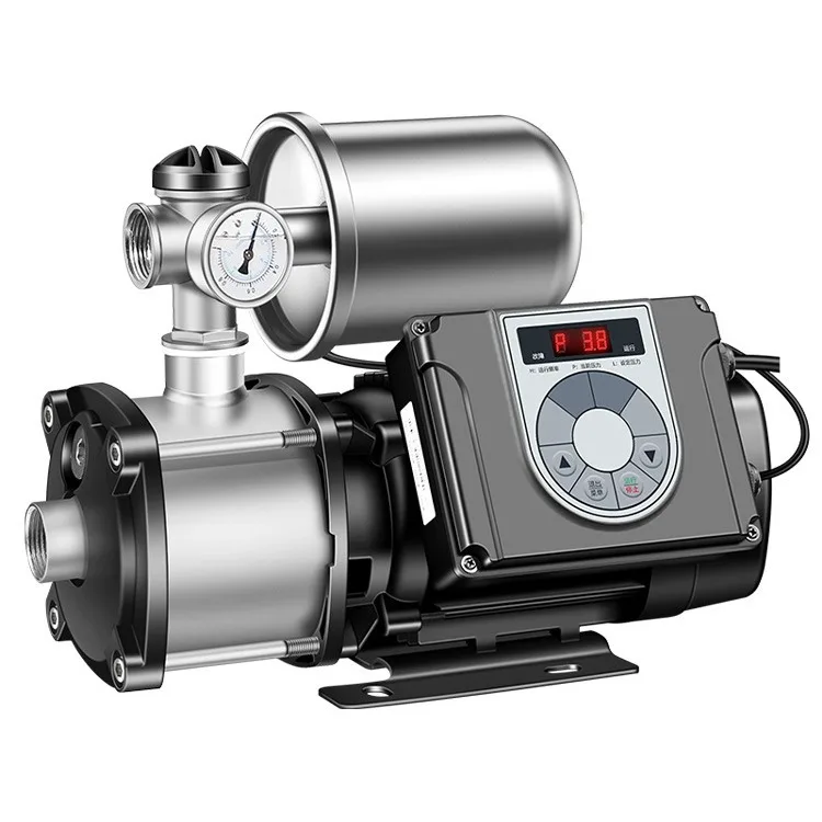 Подкачивающий насос постоянного давления с переменной частотой из нержавеющей стали 304 CMI Автоматический бесшумный насос с высоким расходом 220 В
Подкачивающий насос постоянного давления с переменной частотой из нержавеющей стали 304 CMI Автоматический бесшумный насос с высоким расходом 220 В