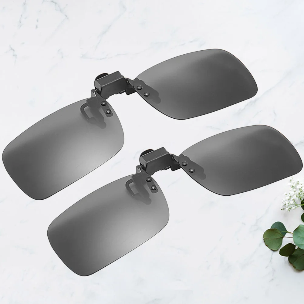 2Pcs Clips Polarized Sunglasses for Summer Driving Outdoor Sports Glare Reduction Eyewear Lightweight Secure Fit with Soft
2Pcs Clips Polarized Sunglasses for Summer Driving Outdoor Sports Glare Reduction Eyewear Lightweight Secure Fit with Soft
