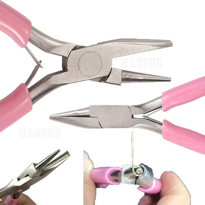 5-inch Professional Round Concave Pliers Used for Jewelry Making Mini Precision Wire Loop Tools Ideal DIY Manual Jewelry Tools
5-inch Professional Round Concave Pliers Used for Jewelry Making Mini Precision Wire Loop Tools Ideal DIY Manual Jewelry Tools