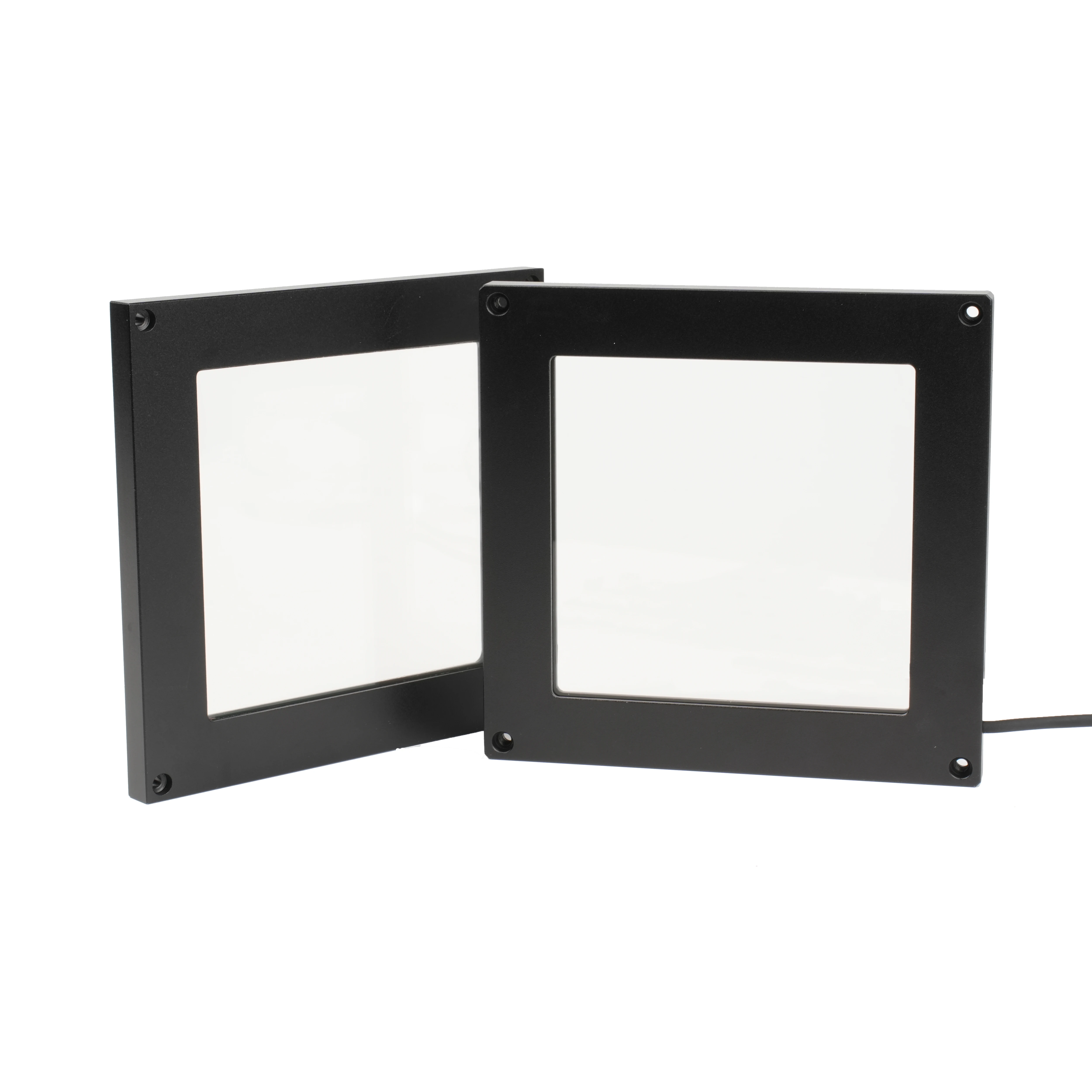 Planar coaxial light source / In some cases, it can replace coaxial light and dome light / Non-flat product contour positioning
Planar coaxial light source / In some cases, it can replace coaxial light and dome light / Non-flat product contour positioning