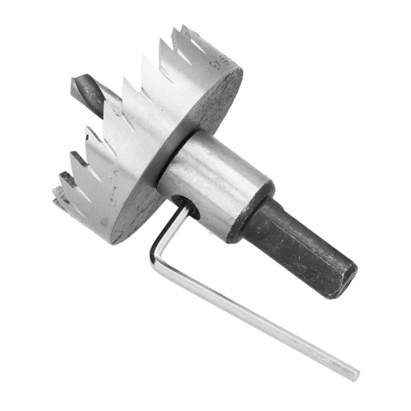 45mm / 1.7in HSS Hole Saw High Speed Steel Hole Saw Cutting Tool For Metal Copper Stainless Steel Iron Plate
45mm / 1.7in HSS Hole Saw High Speed Steel Hole Saw Cutting Tool For Metal Copper Stainless Steel Iron Plate