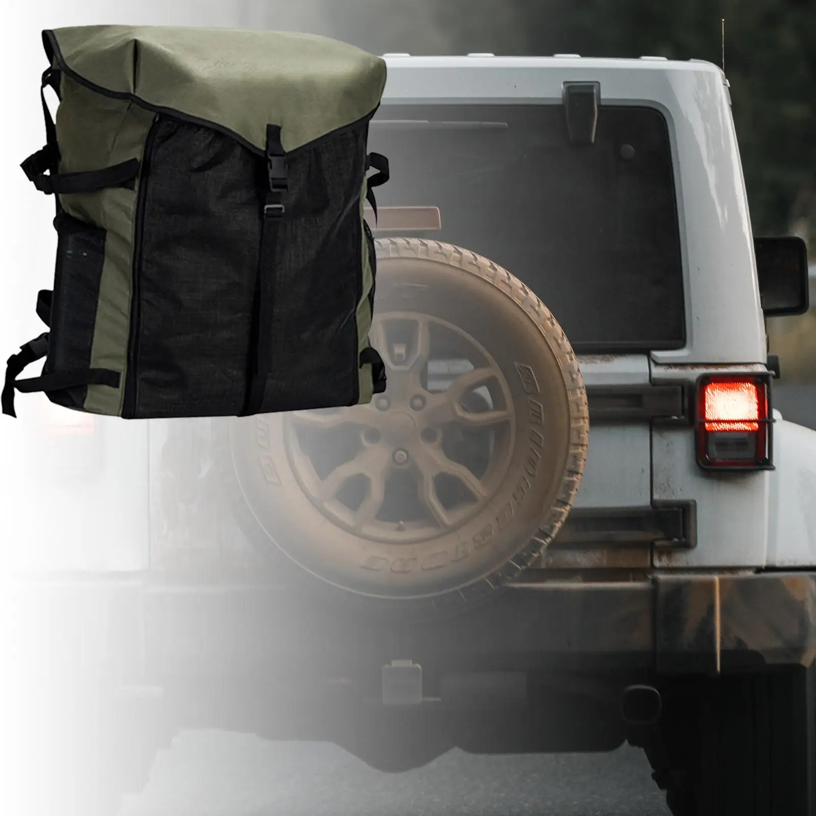 Spare Tire Storage Bag Oxford Cloth Spare Tire trash Durable Truck Organizer for RV Outdoor Truck SUV Off-road Recovery Gear
Spare Tire Storage Bag Oxford Cloth Spare Tire trash Durable Truck Organizer for RV Outdoor Truck SUV Off-road Recovery Gear