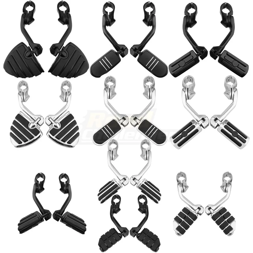 Motorcycle 1-1/4" 32mm Highway Engine Guard Long Angled Foot Pegs Mount Clamp Kit For Harley Yamaha Honda Suzuki
Motorcycle 1-1/4" 32mm Highway Engine Guard Long Angled Foot Pegs Mount Clamp Kit For Harley Yamaha Honda Suzuki