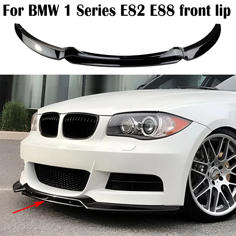 For BMW 1 Series E82 E88 2008-2013 Car Front Bumper Lip Splitter Diffuser Bumper Canard Lip Body Kit Exterior parts Accessories
For BMW 1 Series E82 E88 2008-2013 Car Front Bumper Lip Splitter Diffuser Bumper Canard Lip Body Kit Exterior parts Accessories