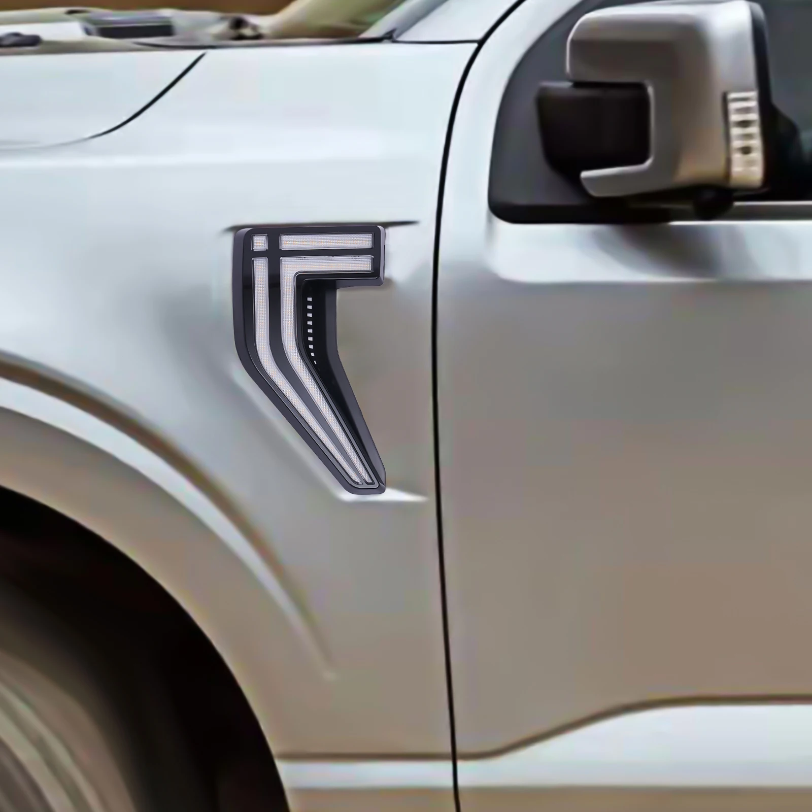 LED Side Vent Fender Day Running Light Signal Lamp For 2021-2022 Ford F-150 F150
LED Side Vent Fender Day Running Light Signal Lamp For 2021-2022 Ford F-150 F150