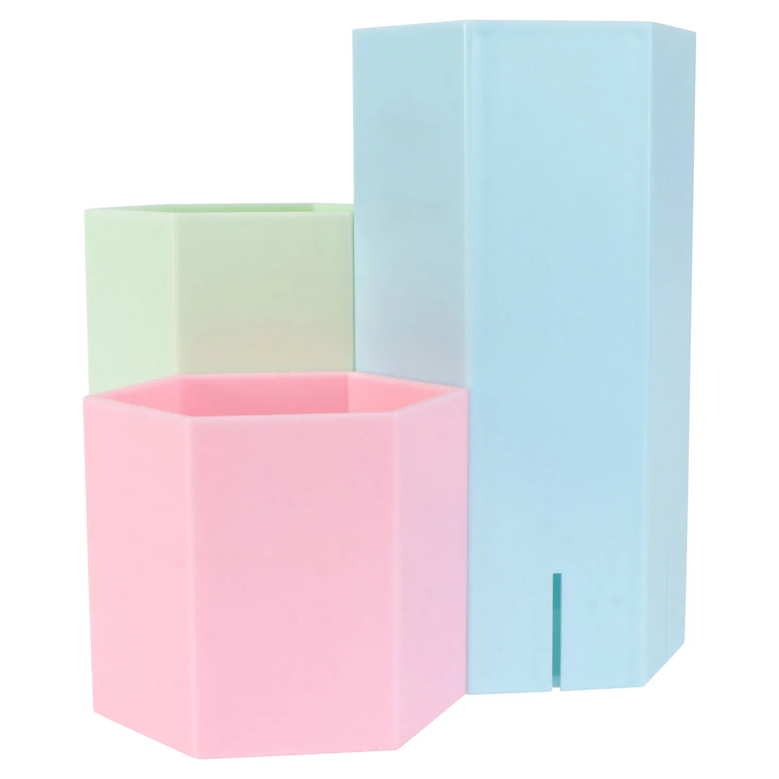 Hexagon Pen Holder Desktop ganizer Large Capacity School Supplies Brush Pot Container Storage Box Plastic Student Office
Hexagon Pen Holder Desktop ganizer Large Capacity School Supplies Brush Pot Container Storage Box Plastic Student Office