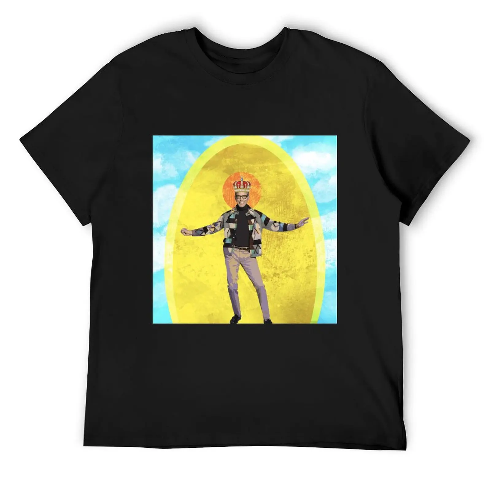 Holy Jeff Goldblum T-Shirt oversized sports fans man clothes designer t shirt men
Holy Jeff Goldblum T-Shirt oversized sports fans man clothes designer t shirt men
