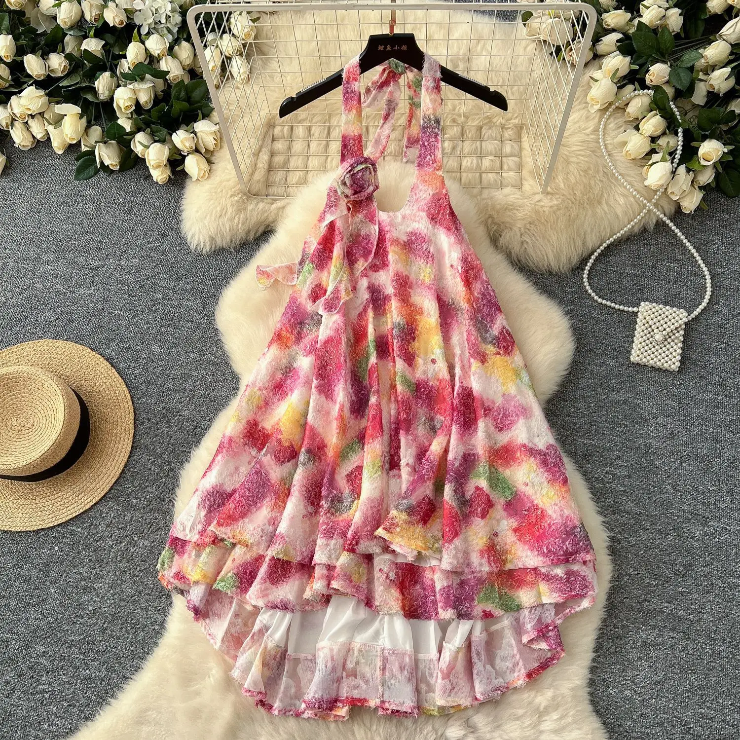 Long Dress Women Dresses Beach Halter Vestidos Y2k Streetwear Sleeveless Print Floral Elegant Splice Party Night Work 2026
Long Dress Women Dresses Beach Halter Vestidos Y2k Streetwear Sleeveless Print Floral Elegant Splice Party Night Work 2026