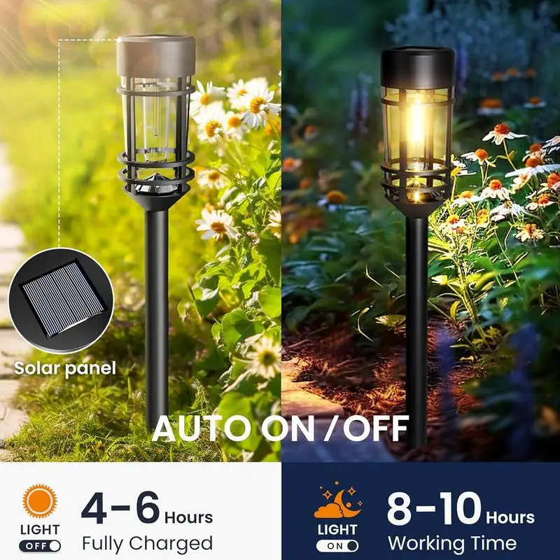 Pathway Lights Solar Powered Waterproof Solar Garden Lights Decorative Driveway Decor Lamp For Patios Lawns Backyard Paths
Pathway Lights Solar Powered Waterproof Solar Garden Lights Decorative Driveway Decor Lamp For Patios Lawns Backyard Paths