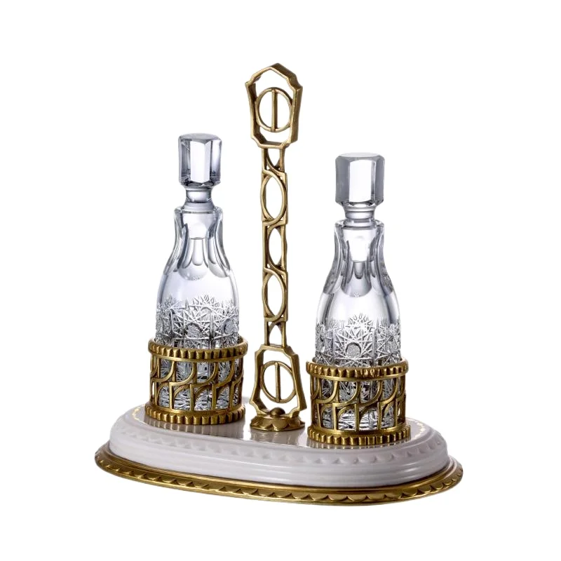 Luxury high-end European Prague handmade crystal glass seasoning bottle kitchen sushi sauce bottle
Luxury high-end European Prague handmade crystal glass seasoning bottle kitchen sushi sauce bottle