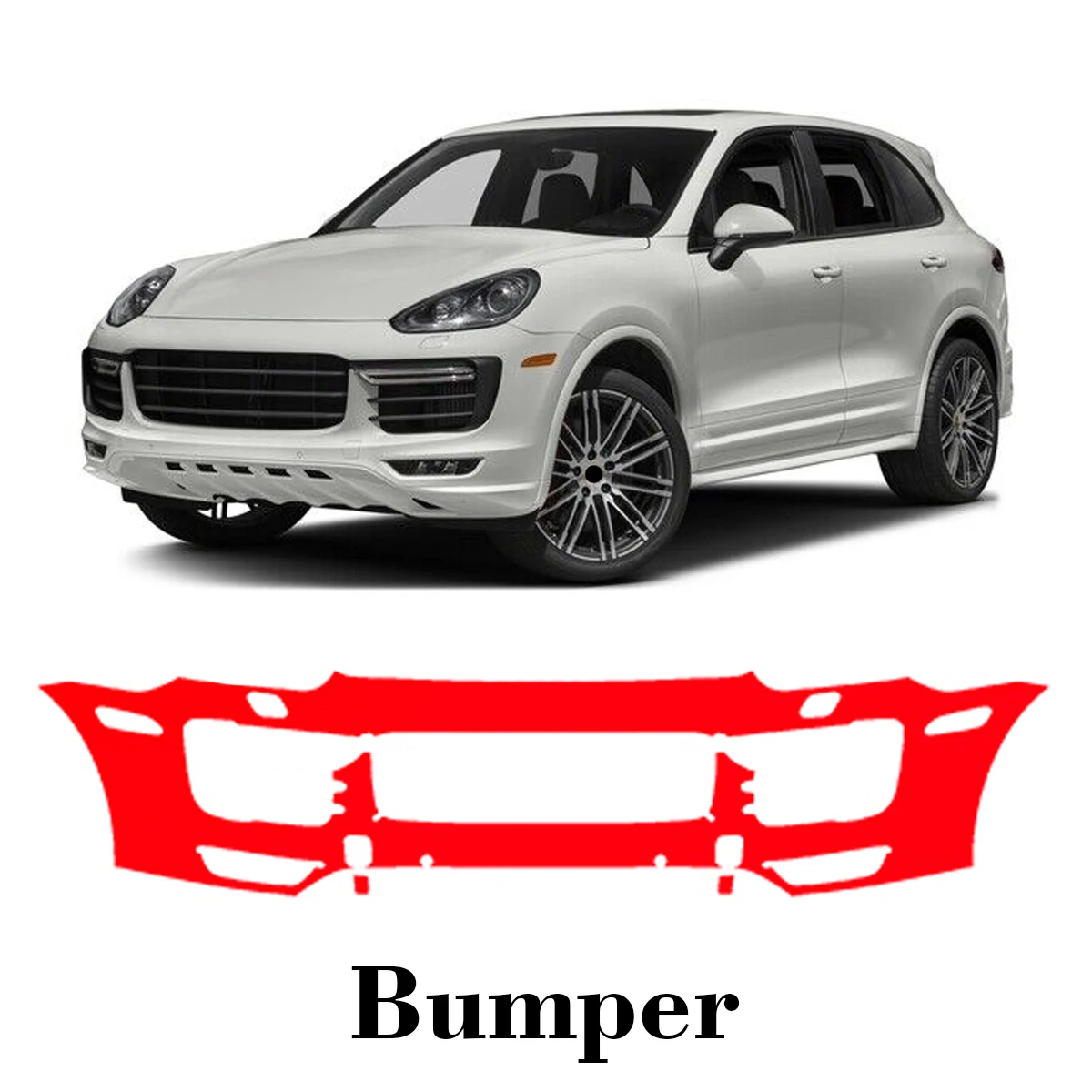 Car Precut Paint Protection Film Front Bumper Anti-scratch Exterior TPU PPF For Porsche Cayenne GTS 2016-2018
Car Precut Paint Protection Film Front Bumper Anti-scratch Exterior TPU PPF For Porsche Cayenne GTS 2016-2018