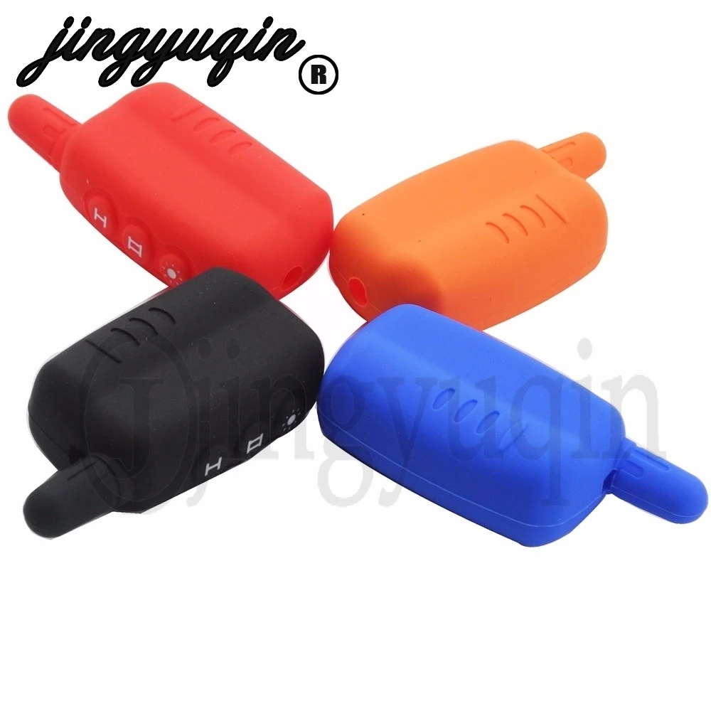 jingyuqin Silicone Key for 2 Way Car Alarm System LCD Remote Control Key Fob Chain for Starline A6/A9/A8/A4 Keychain
jingyuqin Silicone Key for 2 Way Car Alarm System LCD Remote Control Key Fob Chain for Starline A6/A9/A8/A4 Keychain