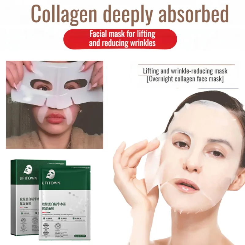 Collagen Moisturizing Mask Watery Clear Patch Firming Skin Repair Patch Hydrating Mask AntiWrinkle
Collagen Moisturizing Mask Watery Clear Patch Firming Skin Repair Patch Hydrating Mask AntiWrinkle