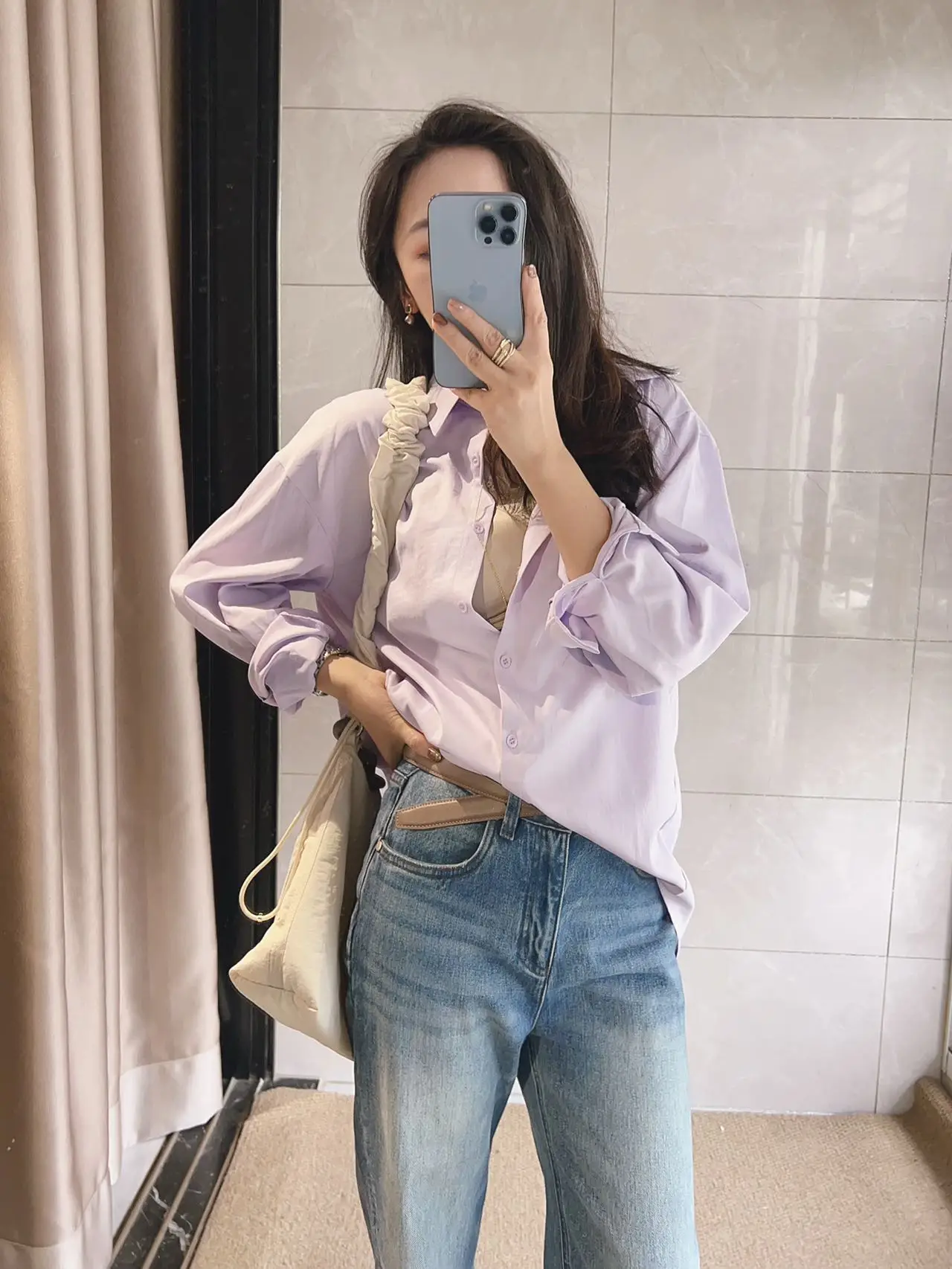 Романтичная винтажная светло-фиолетовая свободная рубашка с длинным рукавом для женщин, в стиле принцессы, повседневная, свободного кроя, весна-лето
Романтичная винтажная светло-фиолетовая свободная рубашка с длинным рукавом для женщин, в стиле принцессы, повседневная, свободного кроя, весна-лето