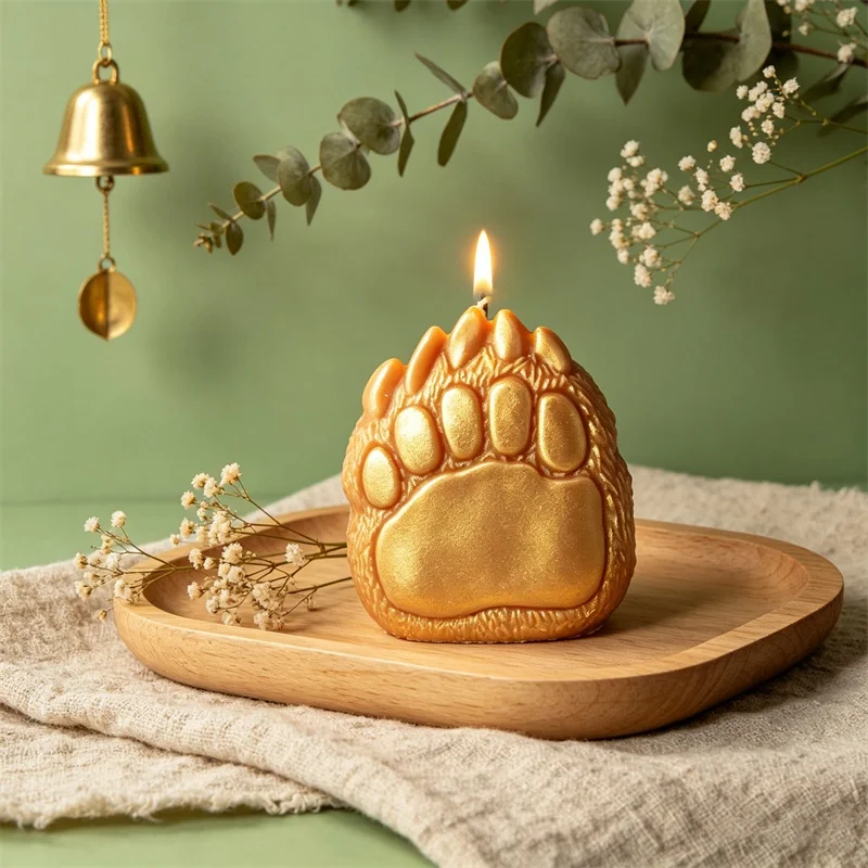 Bear Paw Silicone Candle Mold Artistic Forest Animal Bear Paw Footprint Diy Silicone Mold Aromatherapy Candle Soap Making Mould
Bear Paw Silicone Candle Mold Artistic Forest Animal Bear Paw Footprint Diy Silicone Mold Aromatherapy Candle Soap Making Mould