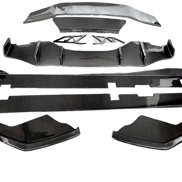 High Quality DMC Style Carbon Fiber Body Kit for Huracan Front Bumper Edge Side Skirts Rear Diffuser
High Quality DMC Style Carbon Fiber Body Kit for Huracan Front Bumper Edge Side Skirts Rear Diffuser