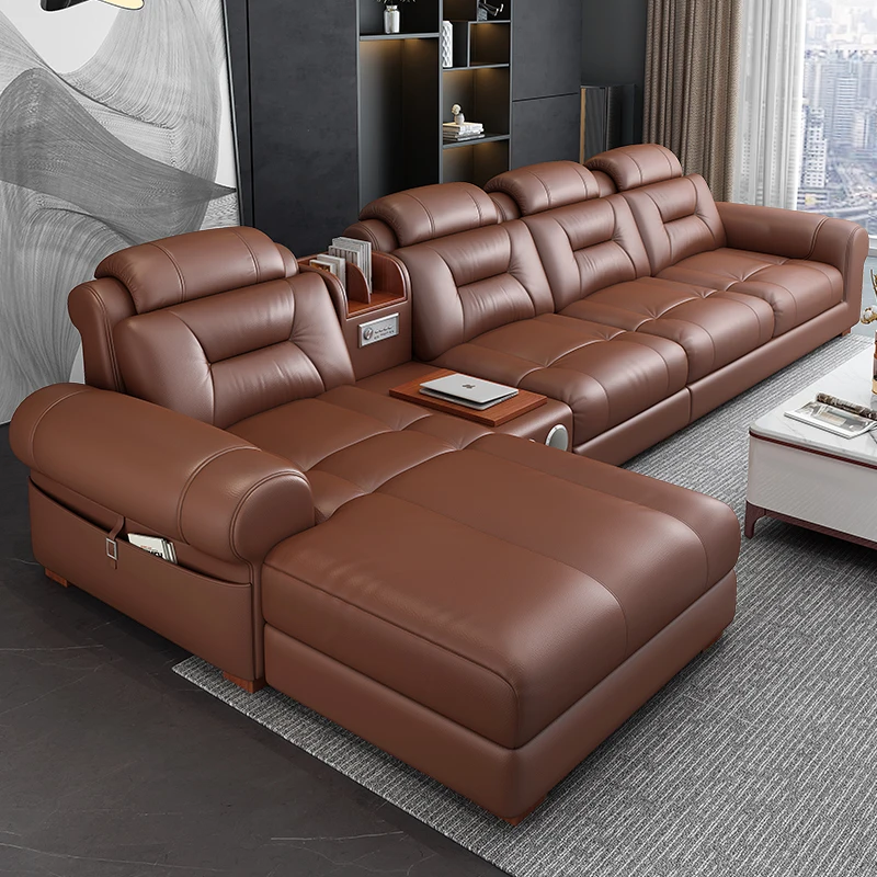 #First-Layer Genuine Leather Art Sofa Modern Simple Luxury Design Small Apartment Light Luxury Chaise Longue For Living Room
#First-Layer Genuine Leather Art Sofa Modern Simple Luxury Design Small Apartment Light Luxury Chaise Longue For Living Room