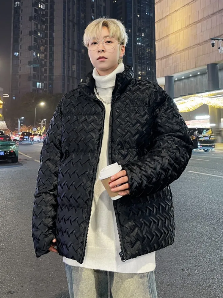 American High Street Knitted Cotton Jaet Men Winter Thiened Bread Premium Vintage Collar Trendy Long Sve Zipper
American High Street Knitted Cotton Jaet Men Winter Thiened Bread Premium Vintage Collar Trendy Long Sve Zipper