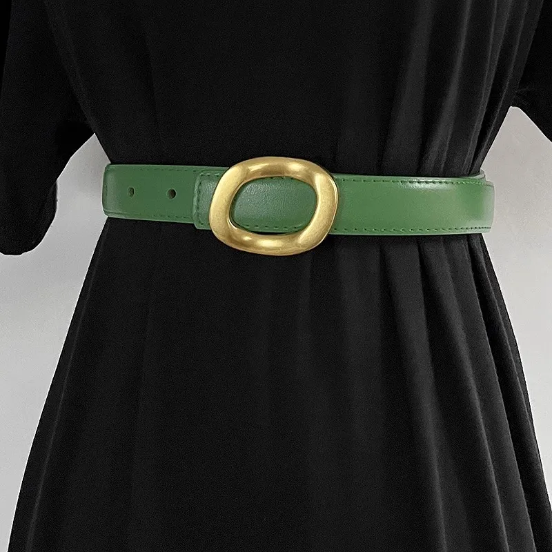 Women's Fashion Vintage Genuine Leather Corset Female Cummerbund Coat Waistband Dress Decration Narrow Belt J095
Women's Fashion Vintage Genuine Leather Corset Female Cummerbund Coat Waistband Dress Decration Narrow Belt J095