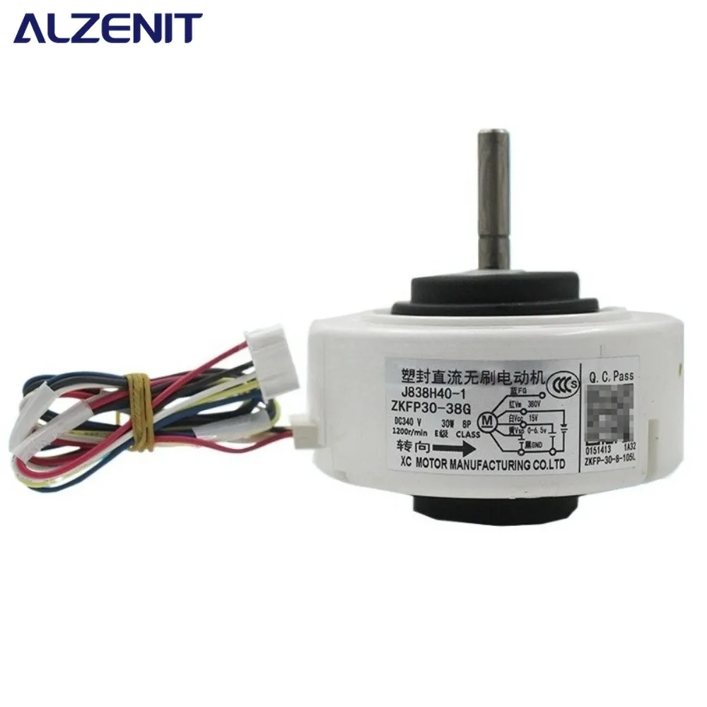 Новый для комнатного блока кондиционера Mitsubishi, двигатель вентилятора постоянного тока ZKFP30-38G J118H40-1, детали кондиционера
Новый для комнатного блока кондиционера Mitsubishi, двигатель вентилятора постоянного тока ZKFP30-38G J118H40-1, детали кондиционера