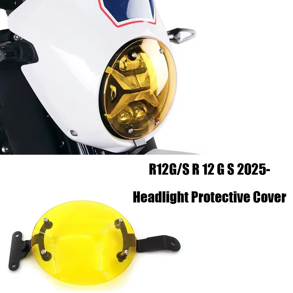 For R 12 G/S 2025- Motorcycle Headlight Protective Cover R12G/S R 12 G S Accessories R 12G/S LIGHTHOUSE PROTECTION
For R 12 G/S 2025- Motorcycle Headlight Protective Cover R12G/S R 12 G S Accessories R 12G/S LIGHTHOUSE PROTECTION