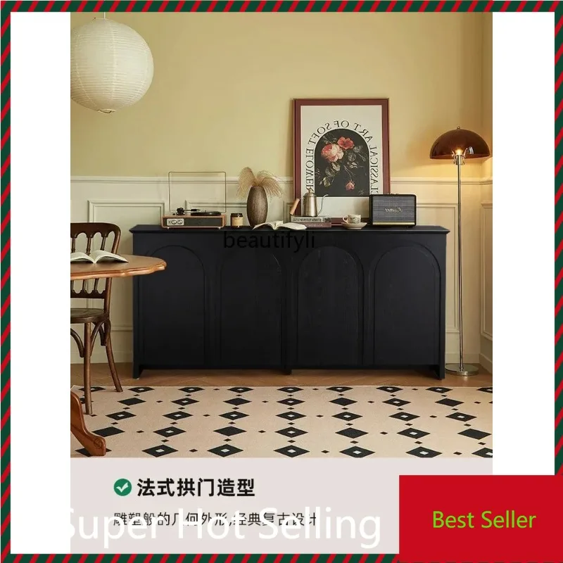 M71 French Retro Sideboard Cabinet Living Room Storage Cabinet Wall Storage American Solid Wood Tea Cabinet
M71 French Retro Sideboard Cabinet Living Room Storage Cabinet Wall Storage American Solid Wood Tea Cabinet