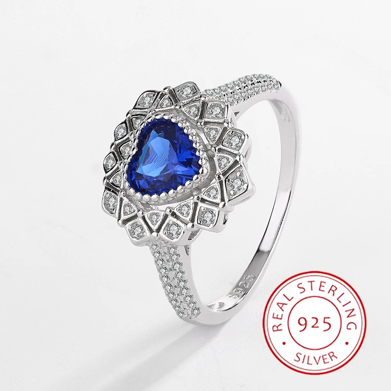 Fashionable, Luxurious and Authentic S925 Silver Heart-shaped Sapphire Corner Couple Ring, Ring, Versatile Gift for Women
Fashionable, Luxurious and Authentic S925 Silver Heart-shaped Sapphire Corner Couple Ring, Ring, Versatile Gift for Women