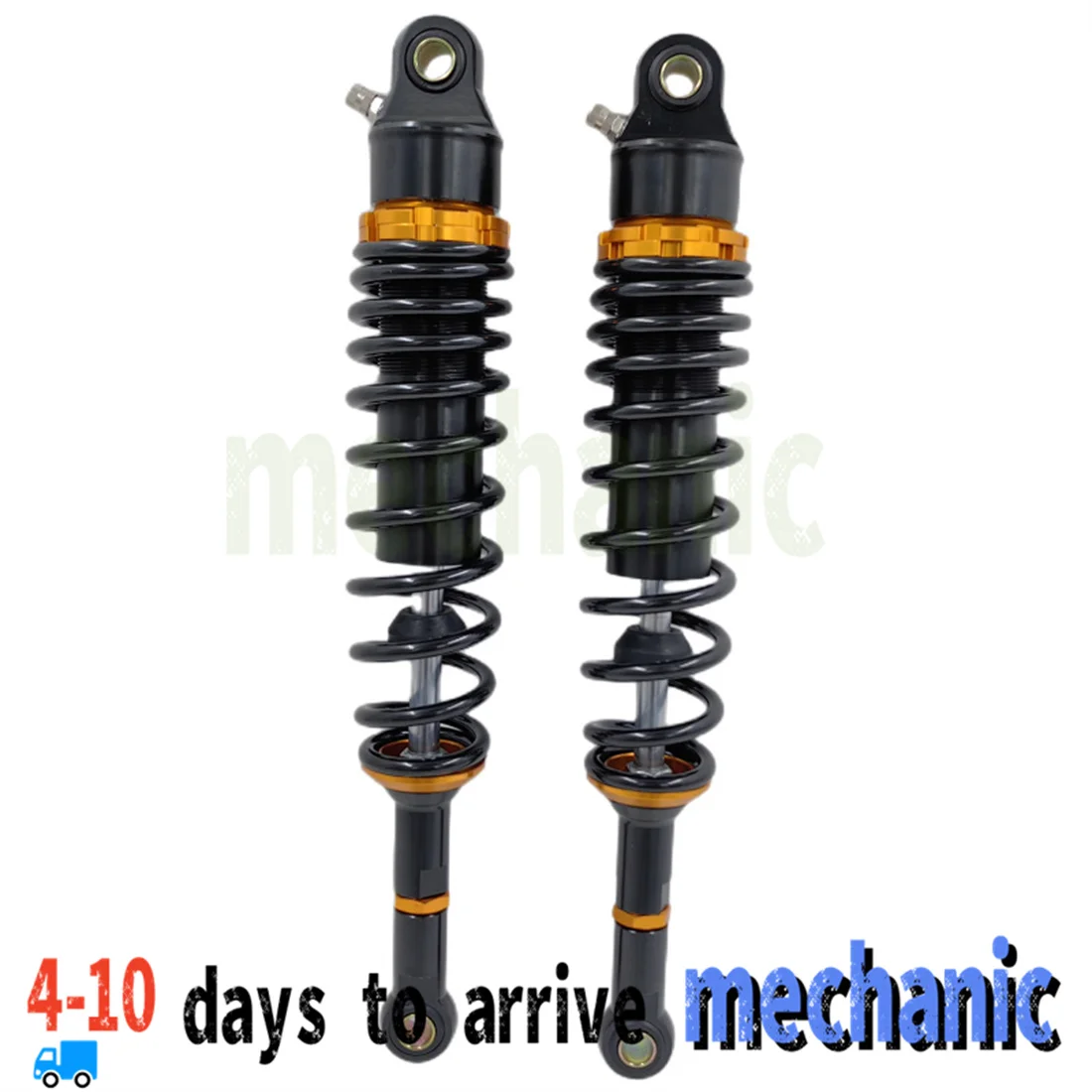 A PAIR For RFY360mm modified shock absorber suitable for scooters, electric vehicles, jumping scooters
A PAIR For RFY360mm modified shock absorber suitable for scooters, electric vehicles, jumping scooters