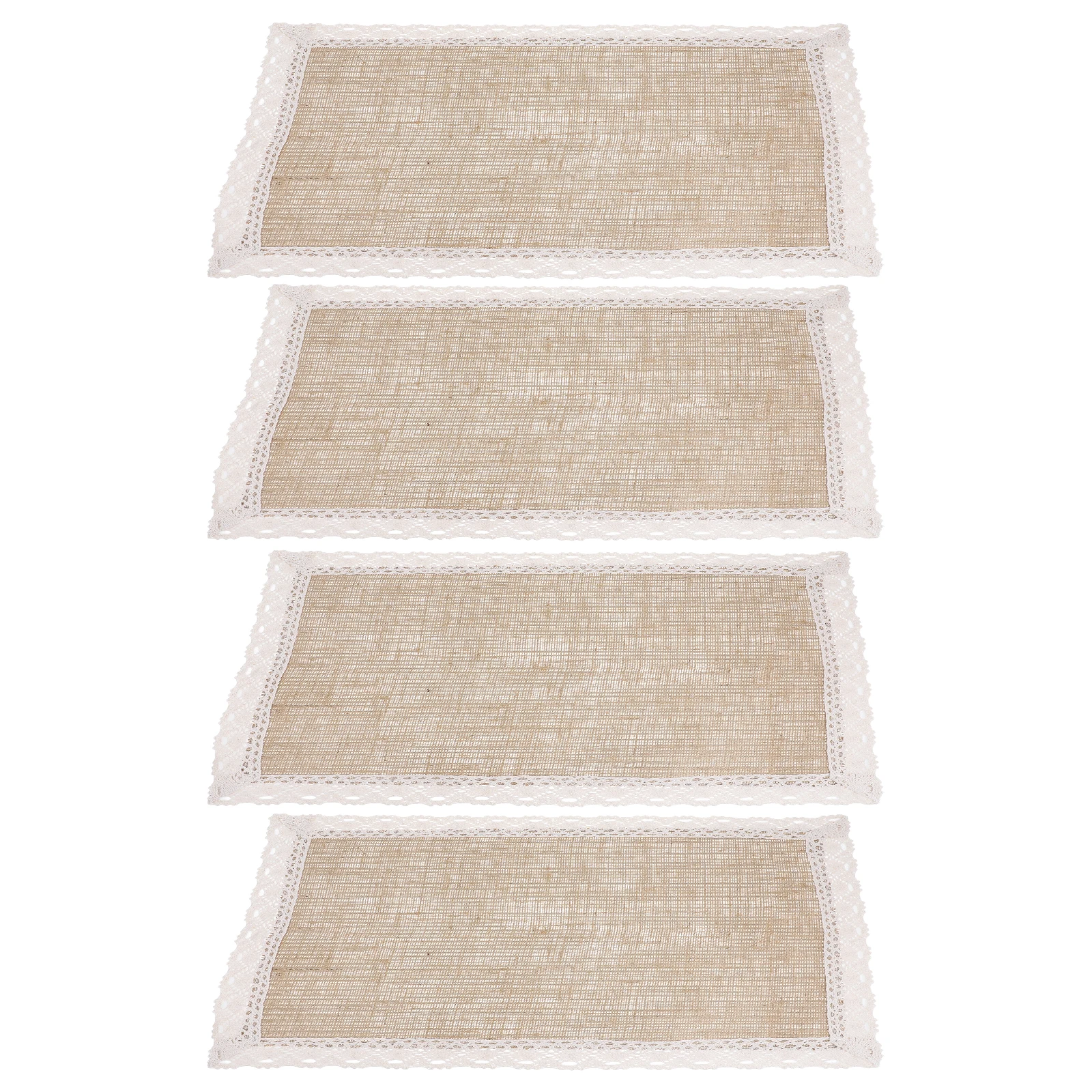 4 Pcs Jute Placemats Heat Resistant Table Mats Burlap Coffee Linen Kitchen Dinner Mats 45x30cm Fringe Edges Washable
4 Pcs Jute Placemats Heat Resistant Table Mats Burlap Coffee Linen Kitchen Dinner Mats 45x30cm Fringe Edges Washable