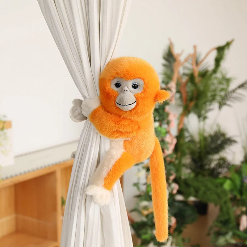 2026 Top Selling Golden Monkey Plush Toys Soft Fluffy Different Pose Little Monkey Doll Amusing Creative Curtain Decor Nice Gift
2026 Top Selling Golden Monkey Plush Toys Soft Fluffy Different Pose Little Monkey Doll Amusing Creative Curtain Decor Nice Gift