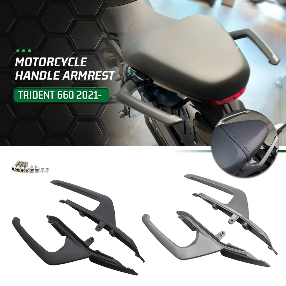 Arm Rests For Trident660 TRIDENT 660 2021-2024 Motorcycle Aluminum Tail Armrest Rear Kit Pillion Passenger Handle 2022 2023
Arm Rests For Trident660 TRIDENT 660 2021-2024 Motorcycle Aluminum Tail Armrest Rear Kit Pillion Passenger Handle 2022 2023