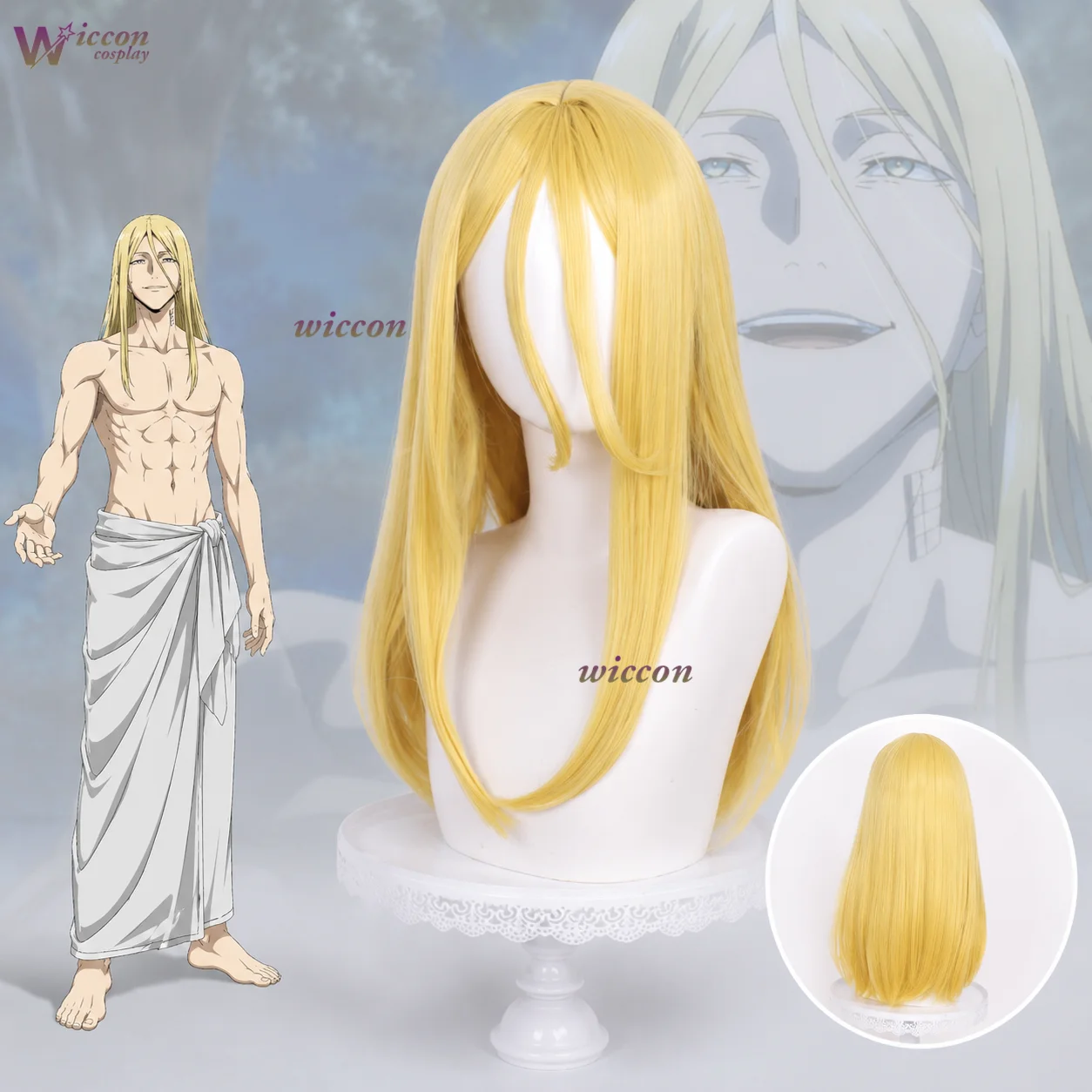YNot Cos Comic Marriagetoxin Genya Naruko Cosplay Wig 55cm Blonde Hair for Male Men Adult Role-Playing Anime Wigs
YNot Cos Comic Marriagetoxin Genya Naruko Cosplay Wig 55cm Blonde Hair for Male Men Adult Role-Playing Anime Wigs