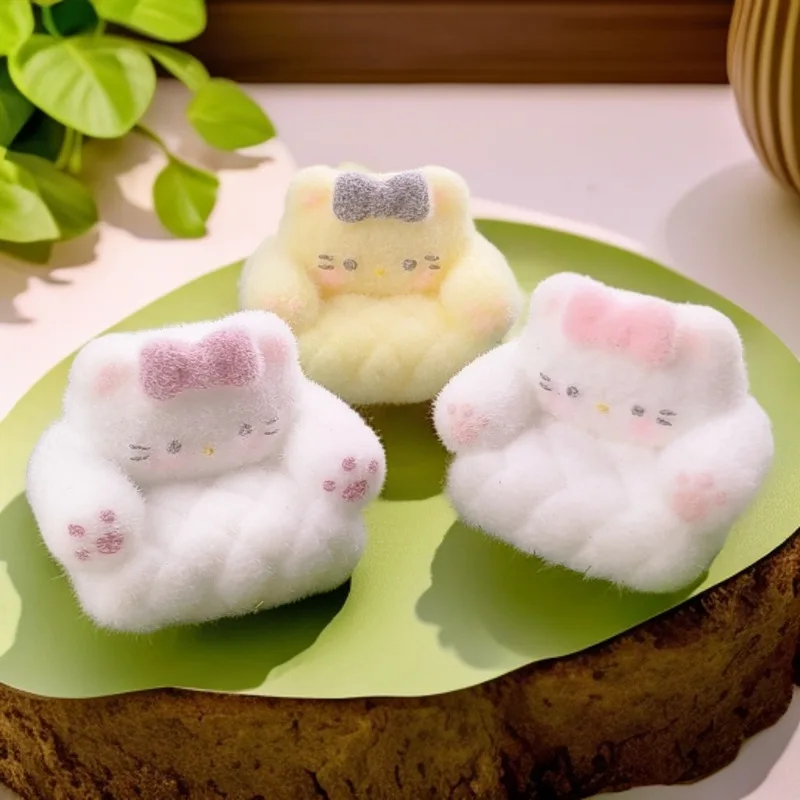3Pcs Cute Flocked Sofa Kitten Adorable Decoration Bag Keychain Hanging Accessory Resin Ornament
3Pcs Cute Flocked Sofa Kitten Adorable Decoration Bag Keychain Hanging Accessory Resin Ornament