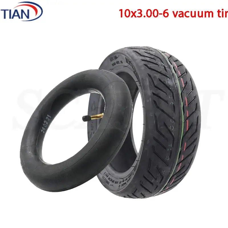 Reliable 10 Inch Scooter Tire Accessory: 10x3.00-6 Vacuum Tire with complementary Inner Tube
Reliable 10 Inch Scooter Tire Accessory: 10x3.00-6 Vacuum Tire with complementary Inner Tube