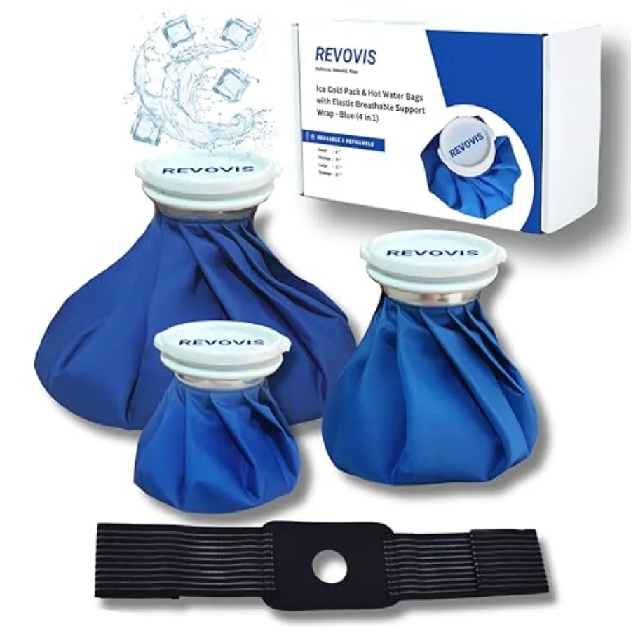 Ice Cold Pack Reusable Ice Bags Hot Water Bag for Injuries, Hot and Cold Therapy and Pain Relief with Elastic Breathable Suppor
Ice Cold Pack Reusable Ice Bags Hot Water Bag for Injuries, Hot and Cold Therapy and Pain Relief with Elastic Breathable Suppor
