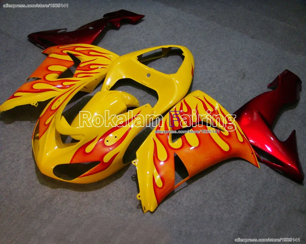 Для Kawasaki обтекатель ZX10R 06 07 ZX-10R 2006 2007 обтекатель ZX 10R NINJA Red Flames желтый корпус (литье под давлением)
Для Kawasaki обтекатель ZX10R 06 07 ZX-10R 2006 2007 обтекатель ZX 10R NINJA Red Flames желтый корпус (литье под давлением)