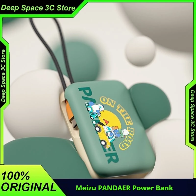 Meizu PANDAER 35 Вт Power Bank 10000 мАч PD Быстрая зарядка со встроенными выдвижными кабелями Портативный PowerBank для iPhone17 Huawei
Meizu PANDAER 35 Вт Power Bank 10000 мАч PD Быстрая зарядка со встроенными выдвижными кабелями Портативный PowerBank для iPhone17 Huawei