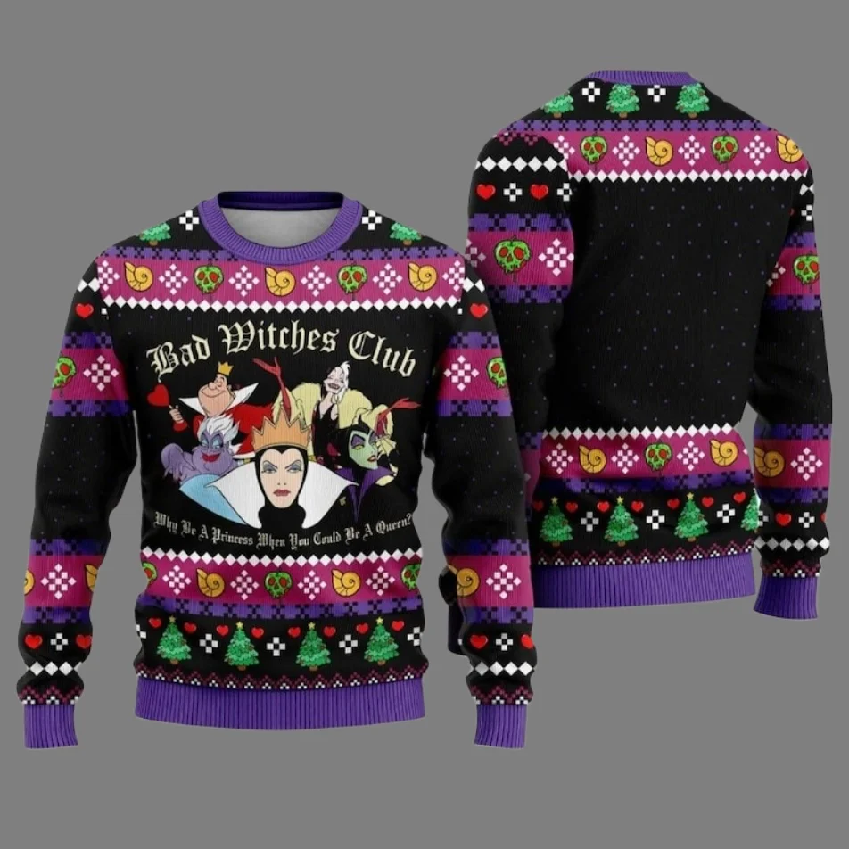 Фильм Диснея Малефисента Тема Малефисента Уродливый свитер Семейная Рождественская вечеринка Толстовка с капюшоном Увеличенный топ для взрослых осень/зима Новый стиль
Фильм Диснея Малефисента Тема Малефисента Уродливый свитер Семейная Рождественская вечеринка Толстовка с капюшоном Увеличенный топ для взрослых осень/зима Новый стиль