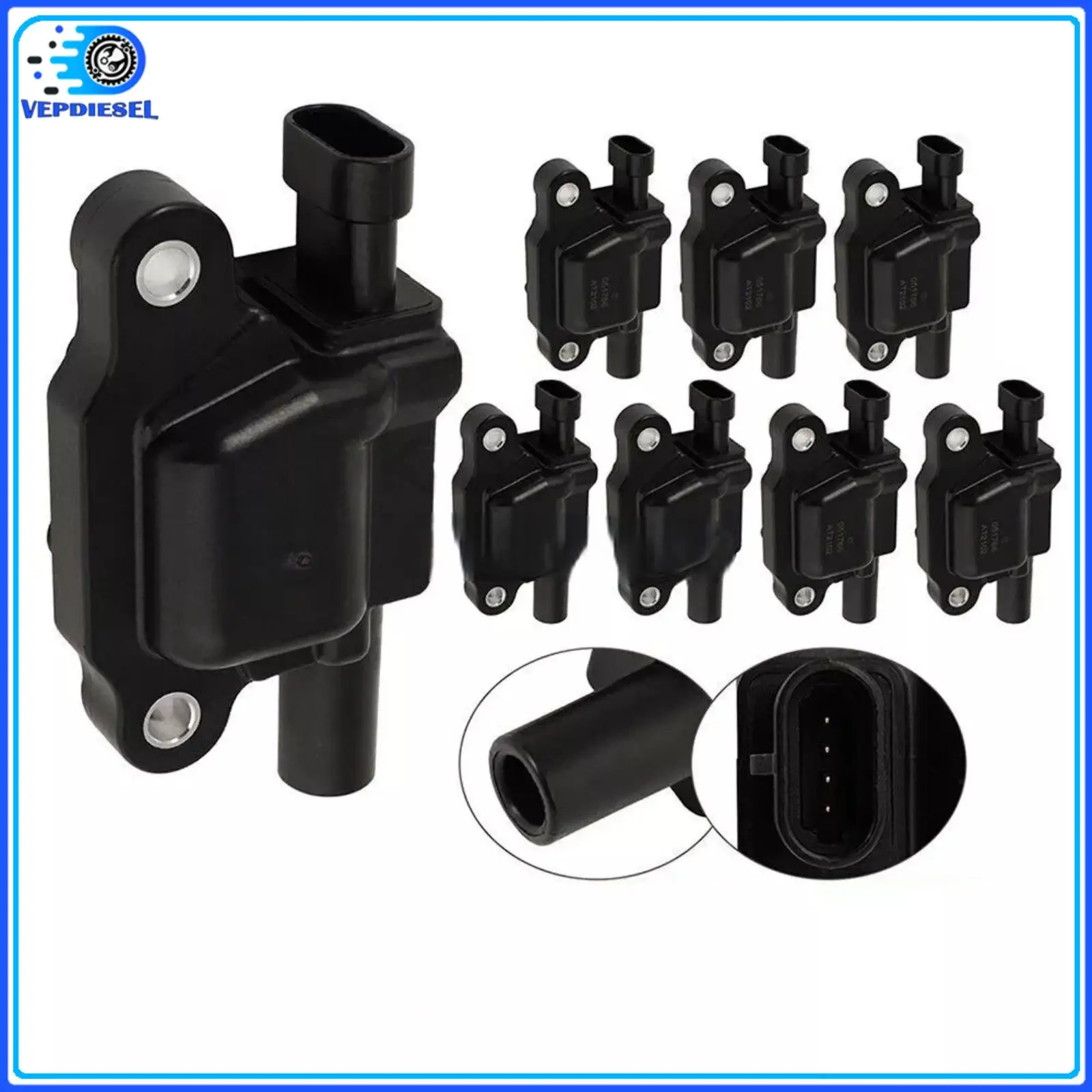 8 шт. катушки зажигания для Chevrolet 2005-2020 UF413 12570616 BSC1511 12611424 Автомобильные аксессуары
8 шт. катушки зажигания для Chevrolet 2005-2020 UF413 12570616 BSC1511 12611424 Автомобильные аксессуары