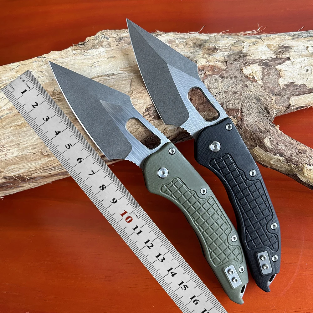Portable Tech M390 Steel Micro Folding Knife G10 Handle Outdoor Military Tactical Combat knives EDC Multipurpose Jackknife
Portable Tech M390 Steel Micro Folding Knife G10 Handle Outdoor Military Tactical Combat knives EDC Multipurpose Jackknife