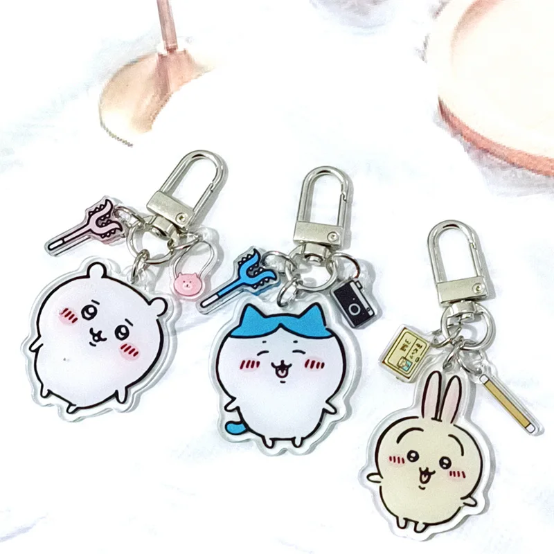 Chiikawaed Double-sided Acrylic Keychain Cute Cartoon Bag Fashion Decorative Hanging Charm Sweet Daily Accessory for Backpack
Chiikawaed Double-sided Acrylic Keychain Cute Cartoon Bag Fashion Decorative Hanging Charm Sweet Daily Accessory for Backpack