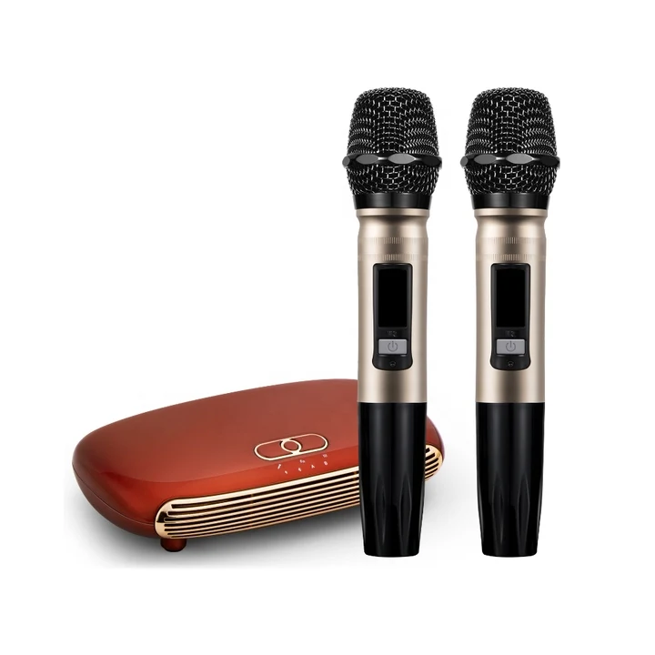 Home Karaoke Machine with 2 Wireless Microphones Adults Language Chinese English System Karaoke Players
Home Karaoke Machine with 2 Wireless Microphones Adults Language Chinese English System Karaoke Players