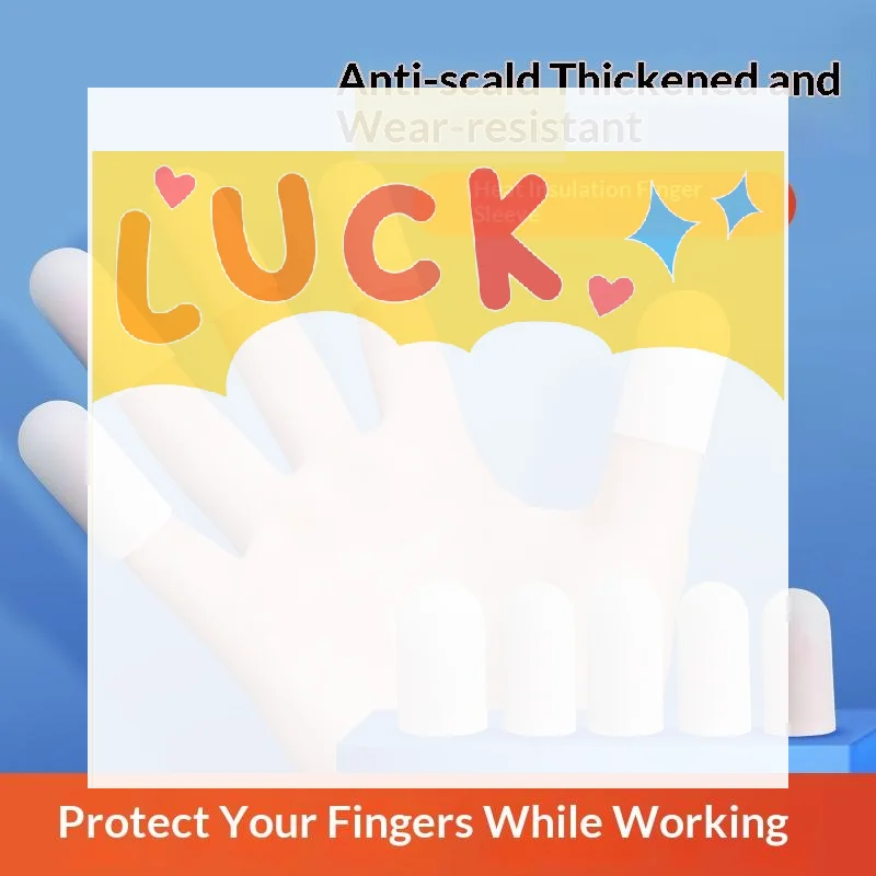 5/10Pcs Silicone Finger Protectors Heat Resistant Anti Slip Anti Scalding Antistatic Finger Cots Single-Finger Transparent Cover
5/10Pcs Silicone Finger Protectors Heat Resistant Anti Slip Anti Scalding Antistatic Finger Cots Single-Finger Transparent Cover