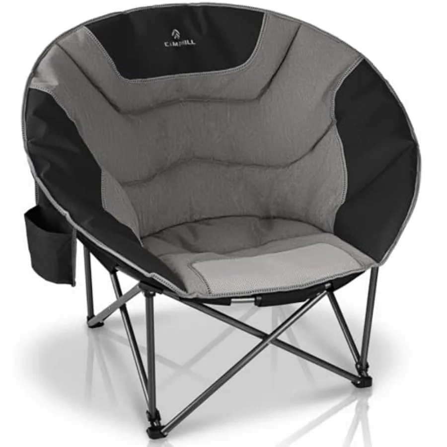 Oversized Camping Moon Chairs, Folding Round Padded Sofa Chair for Adults, Outdoor Lawn Chairs w/Side Pocket, Perfect for Indoo
Oversized Camping Moon Chairs, Folding Round Padded Sofa Chair for Adults, Outdoor Lawn Chairs w/Side Pocket, Perfect for Indoo