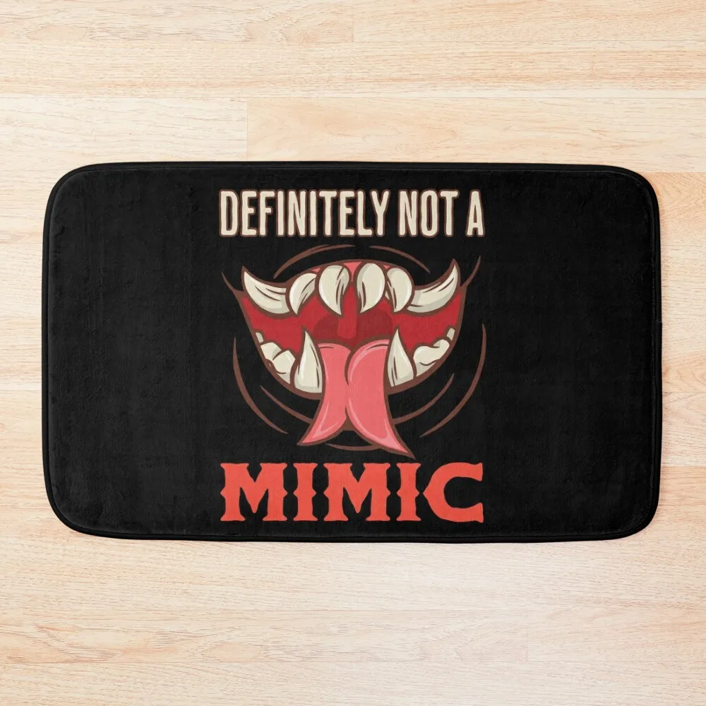Trustworthy Monster: Definitely not a mimic. DnD lover gift Bath Mat House Entrance Accessories Sets For The Bathroom Mat
Trustworthy Monster: Definitely not a mimic. DnD lover gift Bath Mat House Entrance Accessories Sets For The Bathroom Mat