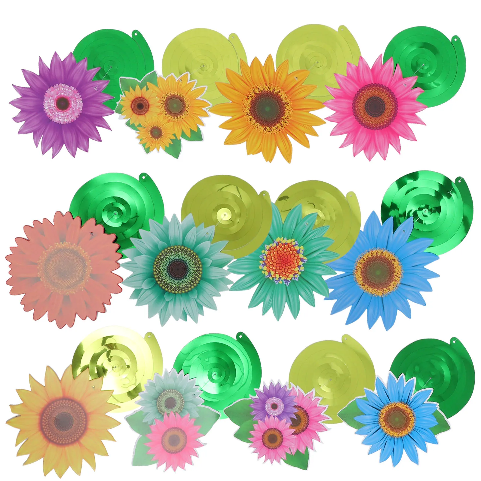 12pcs Sunflower Hanging Decor Spiral Party Banners Birthday Pendant Flowers Celebration Supplies DIY Decorations
12pcs Sunflower Hanging Decor Spiral Party Banners Birthday Pendant Flowers Celebration Supplies DIY Decorations